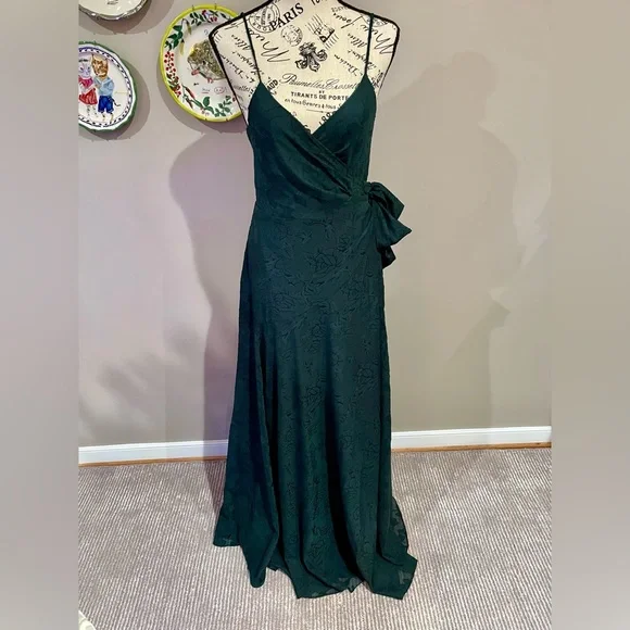 bhldn green dress BHLDN Leyden 10 / Orange main image 1